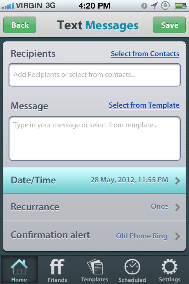 iPhone Screenshot 1